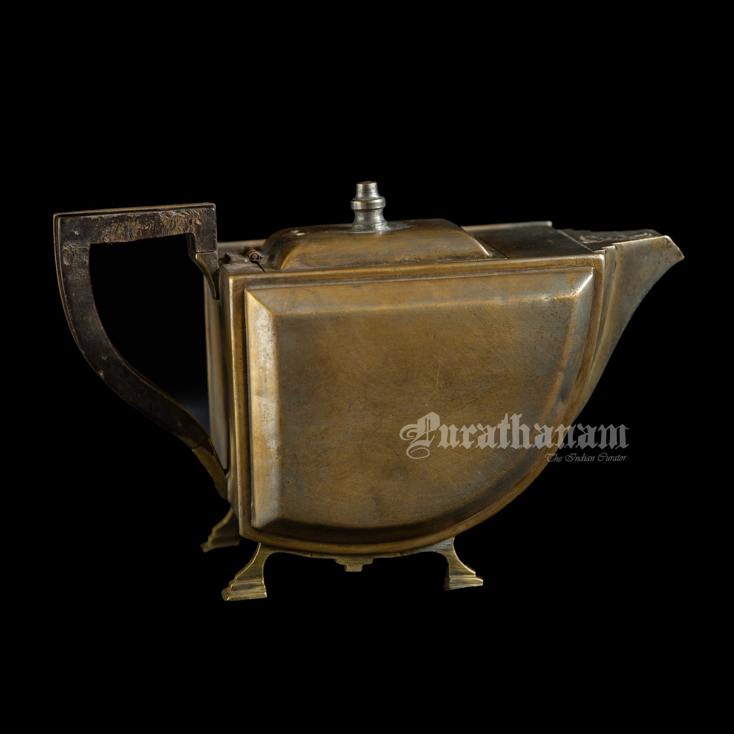 Art Deco  Tea Kettle - Brass