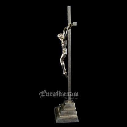 Christ on the cross - Brass