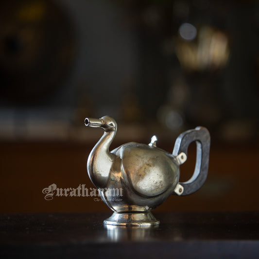 Art Deco  Duck shaped Tea Kettle - Brass