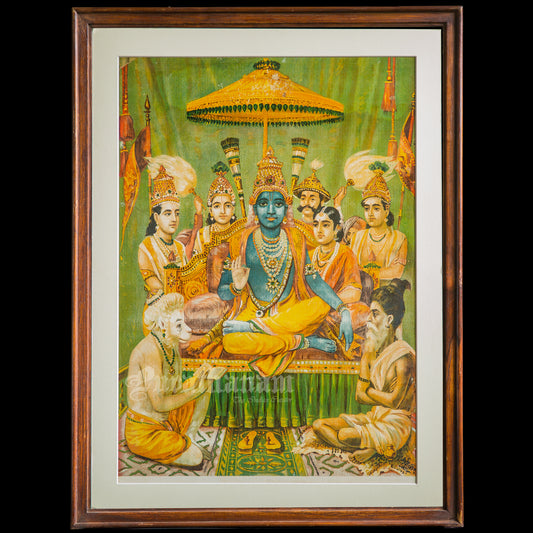 Ram Pattabhishekam by Ravi Varma