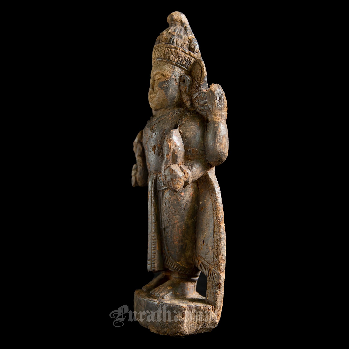 Vishnu Wooden Sculpture