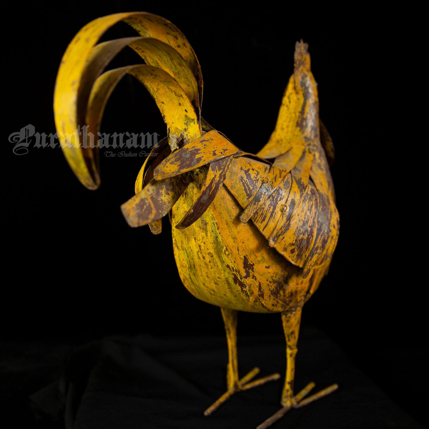 Distressed Yellow Cock