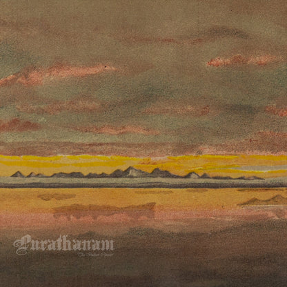 Sunset off the North Coast of Asia, North of the mouth of the Chatanga - Chromolithograph Print, Scotland