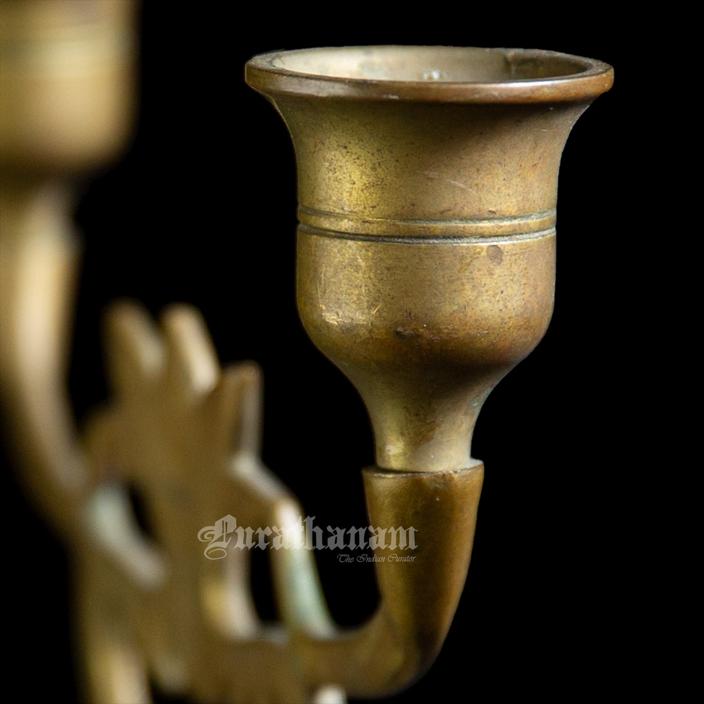 Two armed Candle Holders - Brass