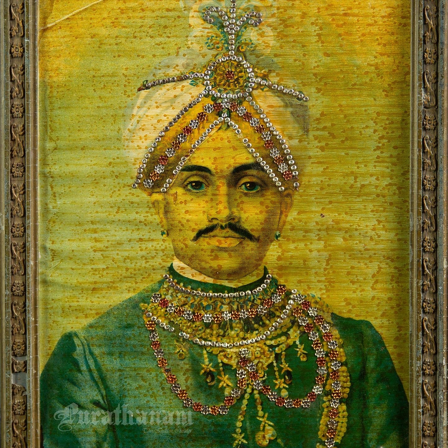 Mysore Maharaja - Lithograph Print