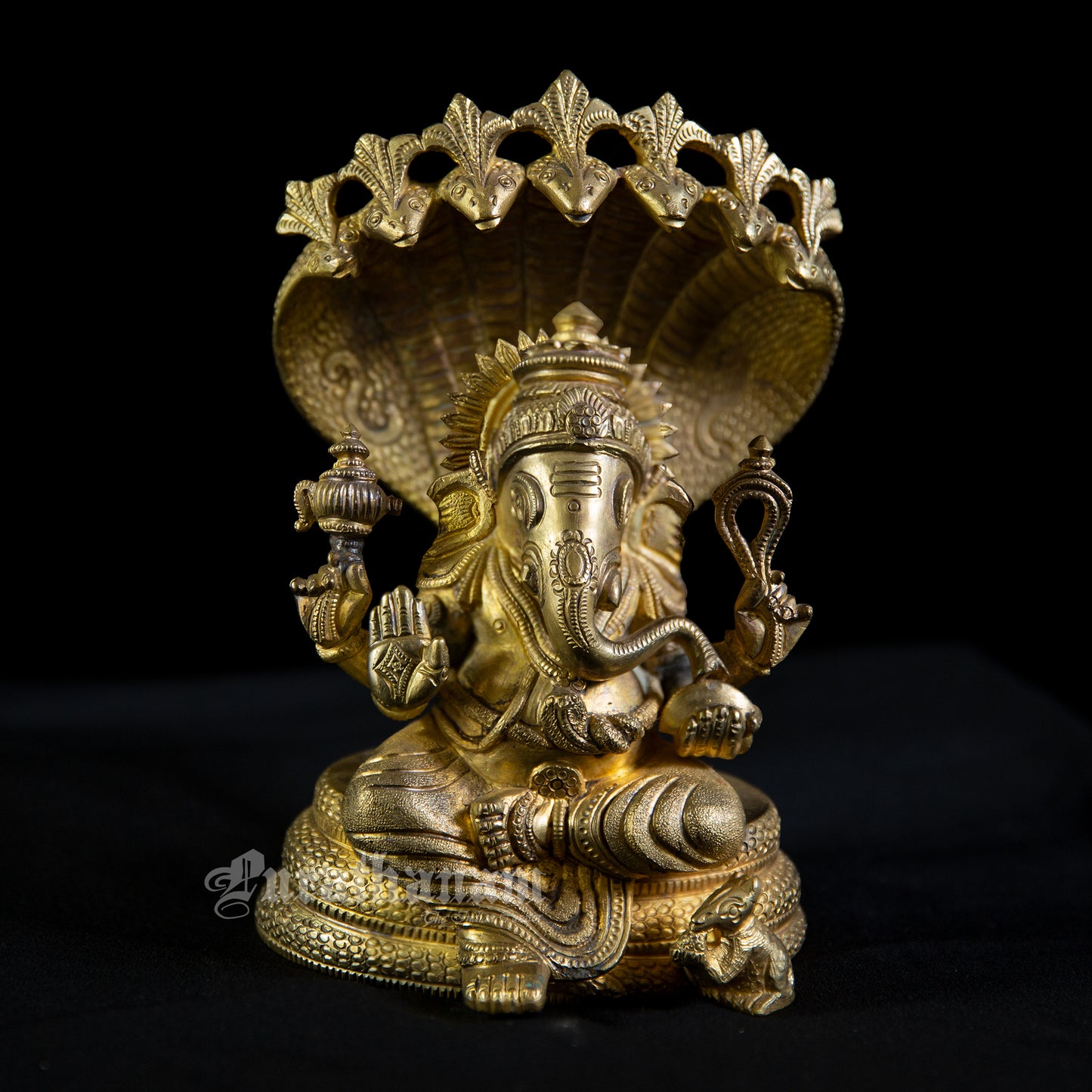 Naga Ganapati -Brass