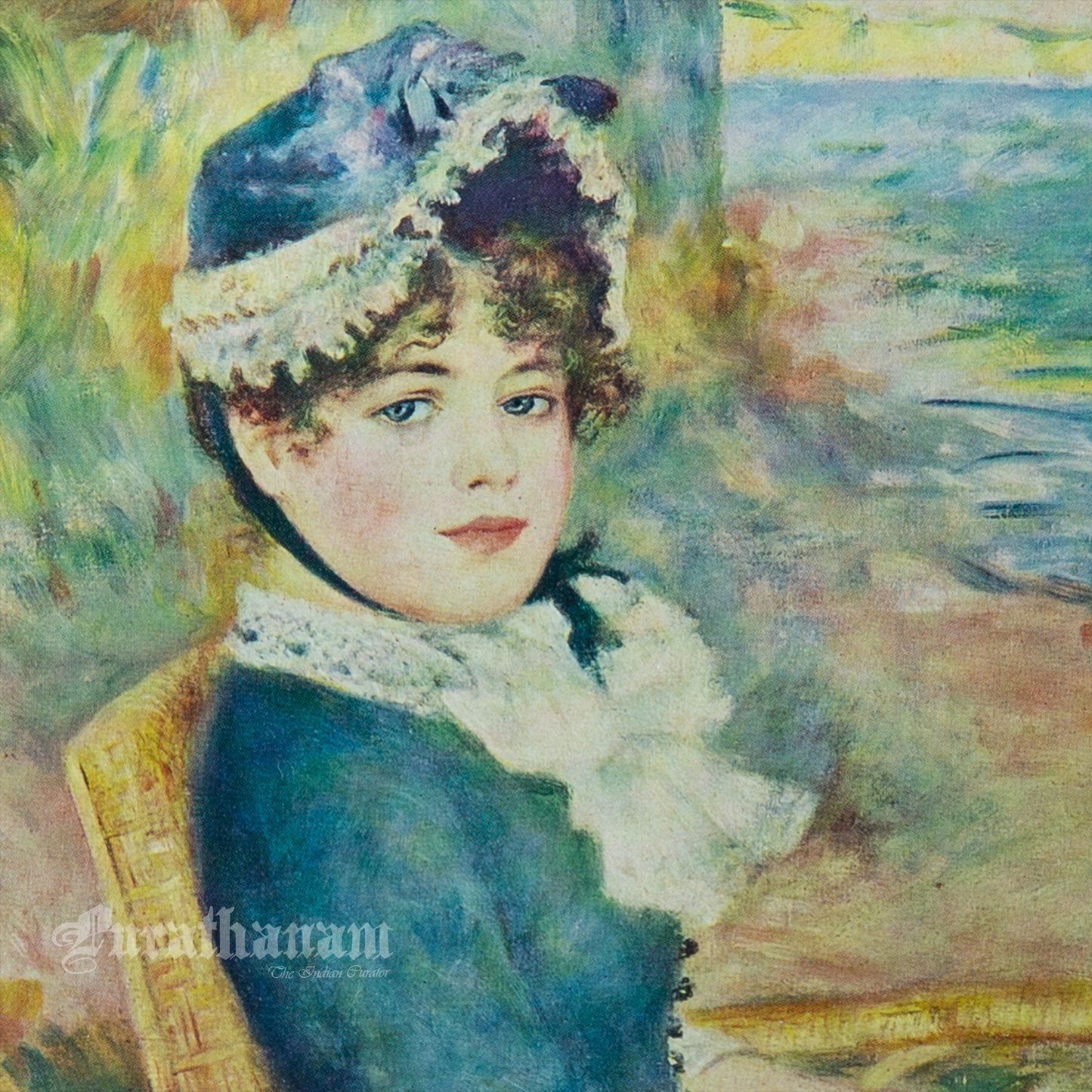 By the Seashore by Pierre-Auguste Renoir  (Archival Print)