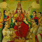 Ambika by Ravi Varma - Oleograph Print